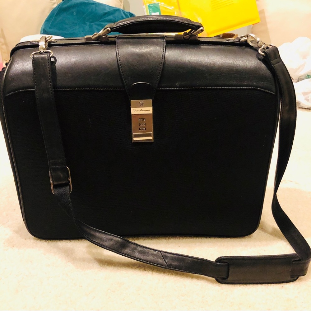 Tonino Lamborghini laptop bag